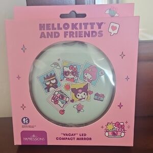 Impressions Hello Kitty Vacay LED Mirror - Pink and White